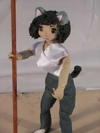Stop motion puppet