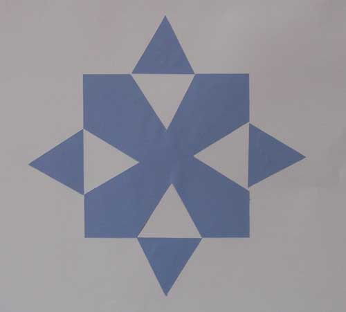 Notan image - symmetric