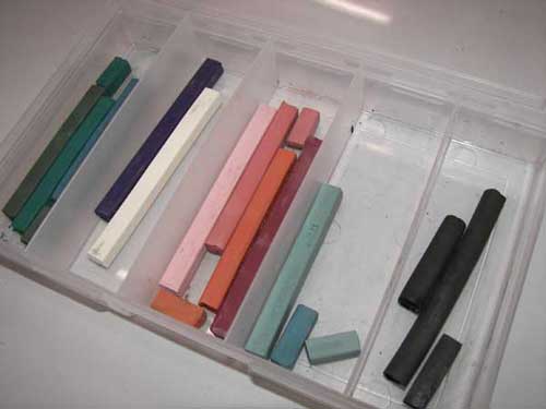 Polychromos pastels