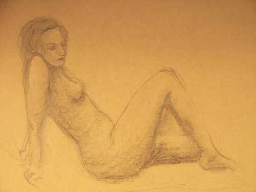 Life drawing - 20 minute pose