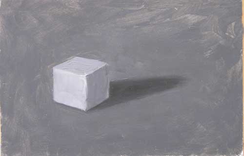 Grey cube