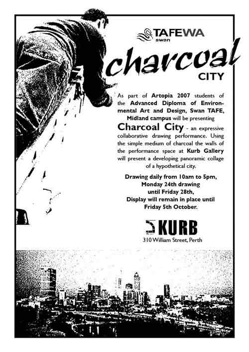 Charcoal City poster